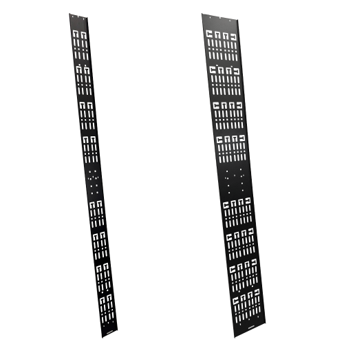 Вертикальный перфорированный лоток для шкафов LAN-DC и TWT-CBB, черный